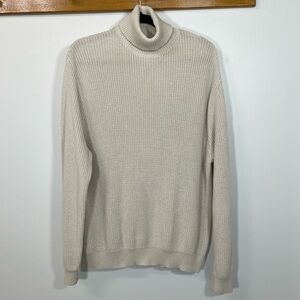Brandy Melville Cream Knit Turtleneck Sweater